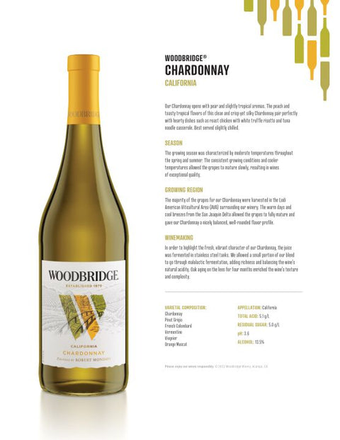 Woodbridge by Robert Mondavi Chardonnay  NV