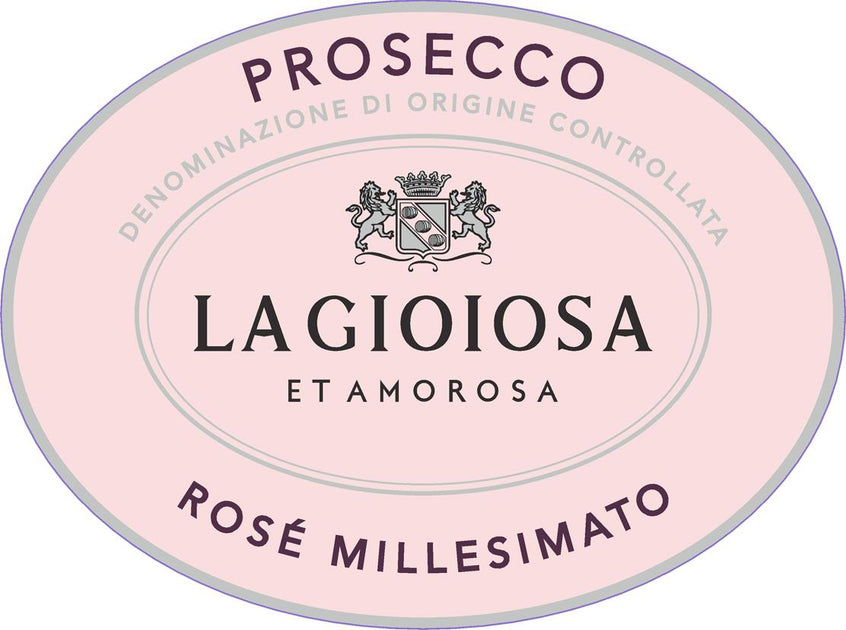 La Gioiosa Rosé Millesimato Prosecco D.O.C. NV – Platinum Wines
