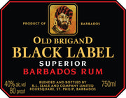 R.L. Seale's Old Brigand Black Label Superior Barbados Rum
