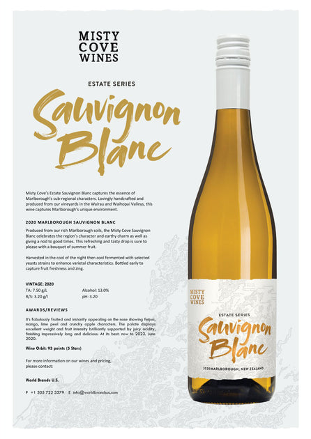 ワイン Misty Cove Wines Sauvignon Blanc 2023 38371_JIiZOjOh3d5jIV2A.jpg