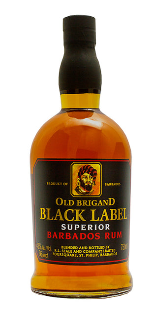 【未開封】【希少ラベル】Old Brigand Rum 750ml 43% R.L. Seale's Old Brigand Black Label Superior Barbados Rum