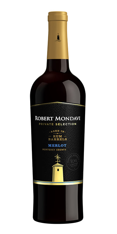 Robert Mondavi Winery Private Selection Aged in Rum Barrels Merlot 2019