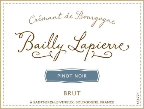 Bailly Lapierre Crémant de Bourgogne Pinot Noir Brut NV