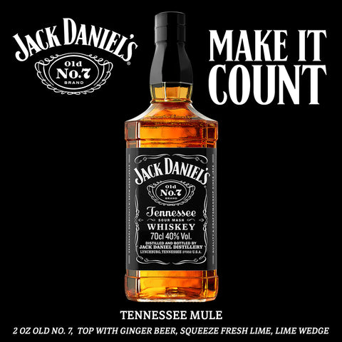 Jack Daniel's Old No 7 Tennessee Whiskey Gift Box