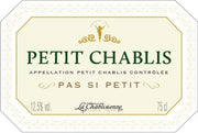 La Chablisienne Petit Chablis Pas si Petit 2022