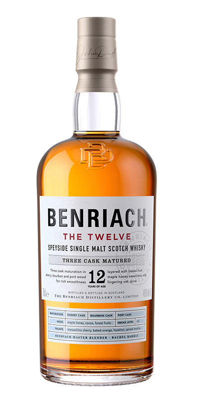 Benriach The Twelve Three Cask Matured Speyside Single Malt Whisky