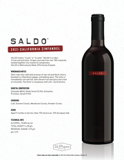 The Prisoner Wine Company Saldo 2021