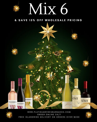 Purchase 6 bottles of our featured wines for 15% off wholesale prices.