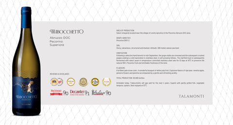 Talamonti Trabocchetto Pecorino Superiore Abruzzo DOC 2023