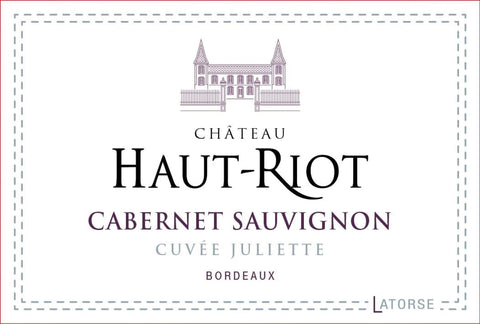 Chateau Haut-Riot Cuvee Juliette Cabernet Sauvignon 2022