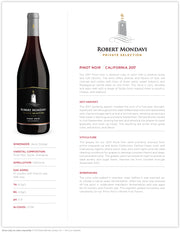 Robert Mondavi Winery Private Selection Pinot Noir 2019