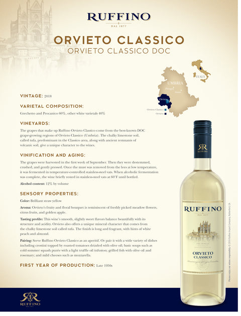 Ruffino Orvieto Classico D.O.C. 2022