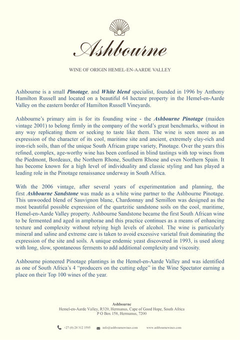 Ashbourne Pinotage/Cinsault 2019