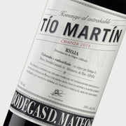 Bodegas D. Mateos Tio Martin Crianza 2019