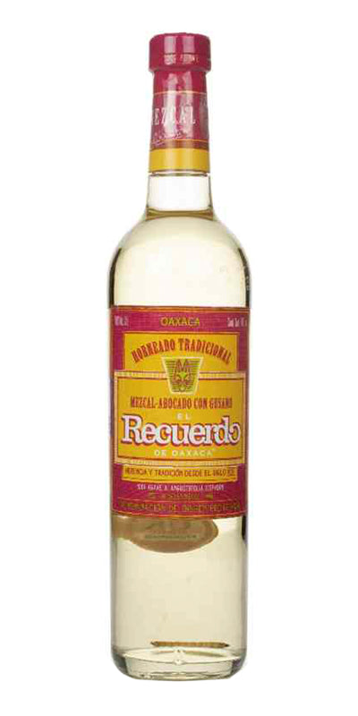 El Recuerdo Mezcal Abocado Con Gusano