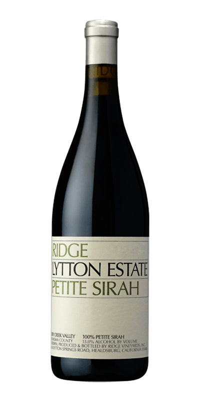 Ridge Lytton Estate Petite Sirah 2015