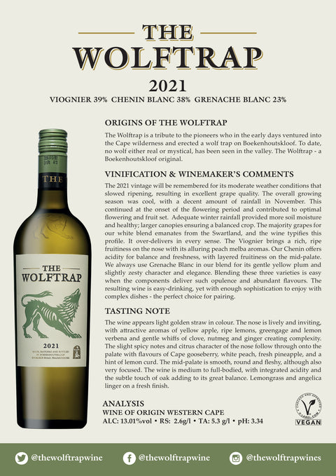 Boekenhoutskloof Wolftrap White 2021