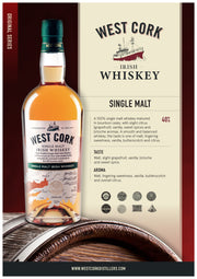 West Cork Single Malt Irish Whiskey