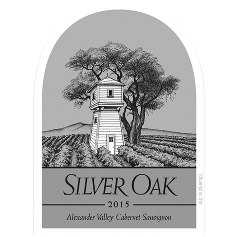 Silver Oak Alexander Valley Cabernet Sauvignon 2015